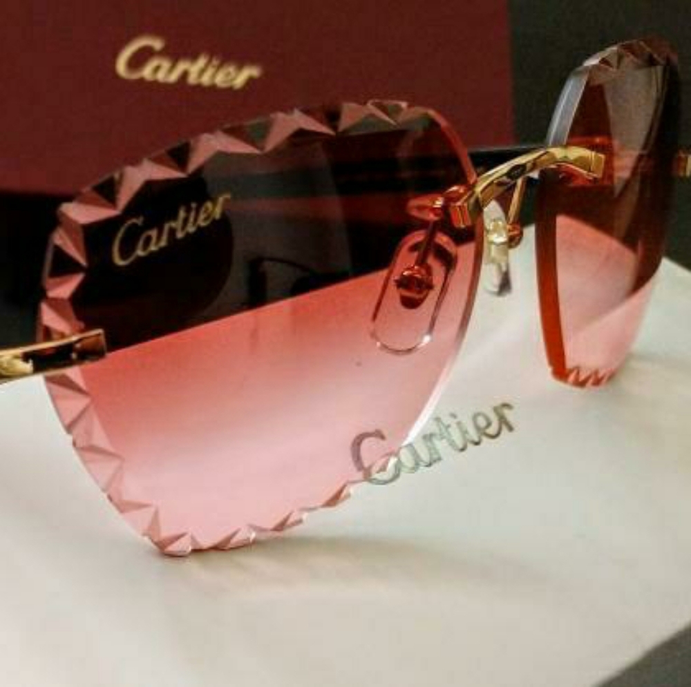 Pinkish Red White Buffs